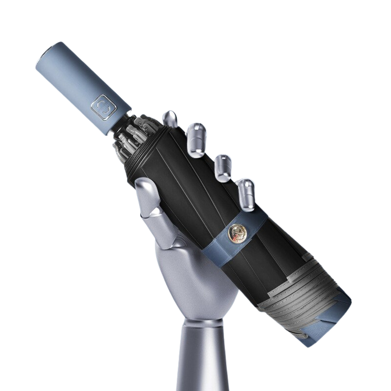 Automatic Folding Inverted Umbrella With LED Flashlight