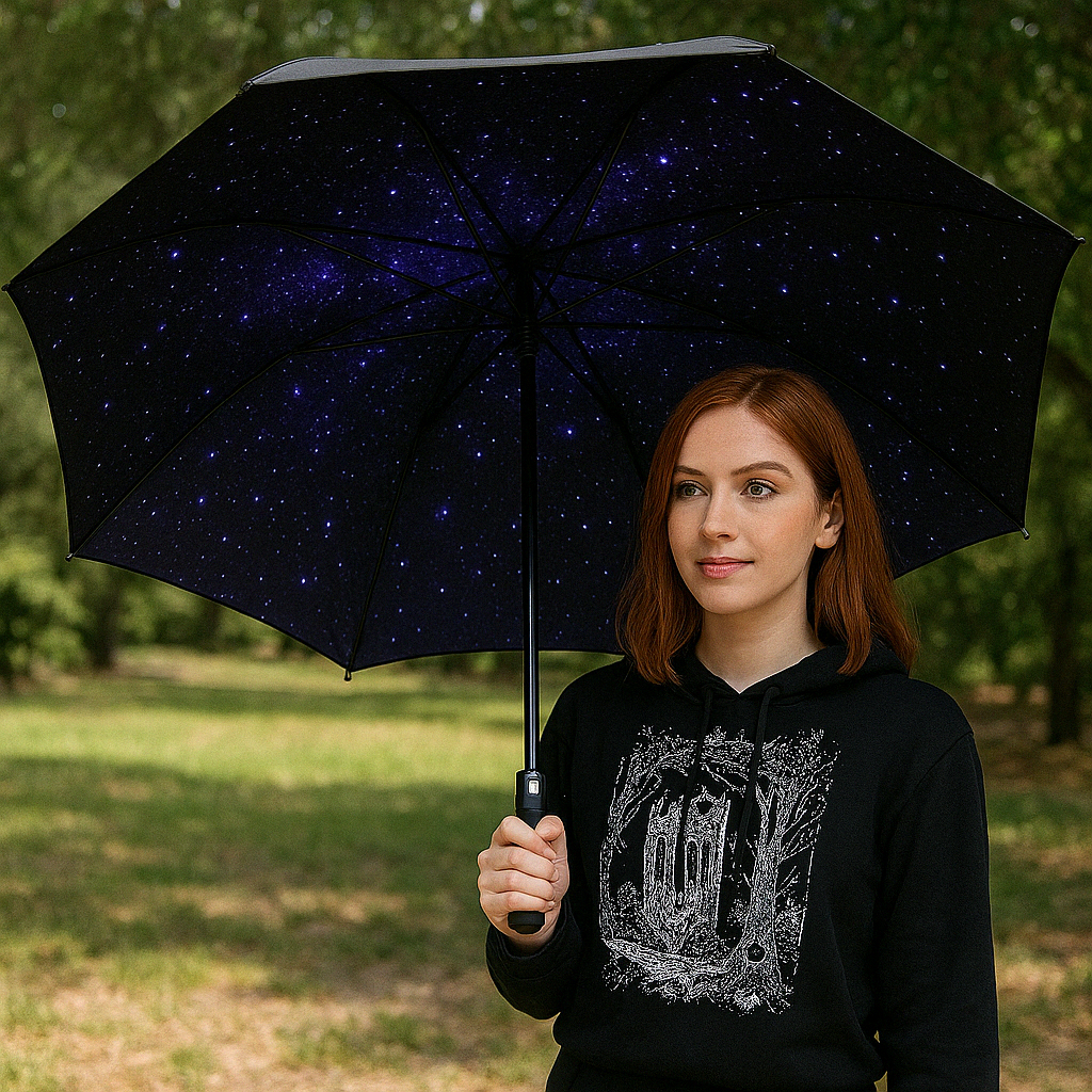 Waterproof And Wind Resistant Lightweight Foldable Travel Umbrella