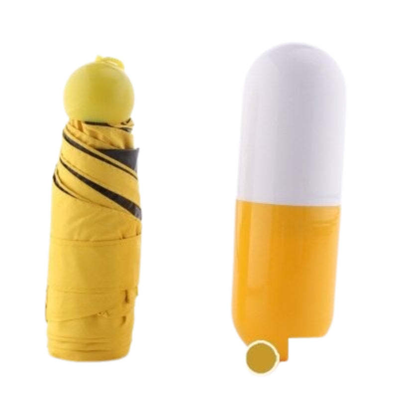 Mini Folding Capsule Travel Umbrella