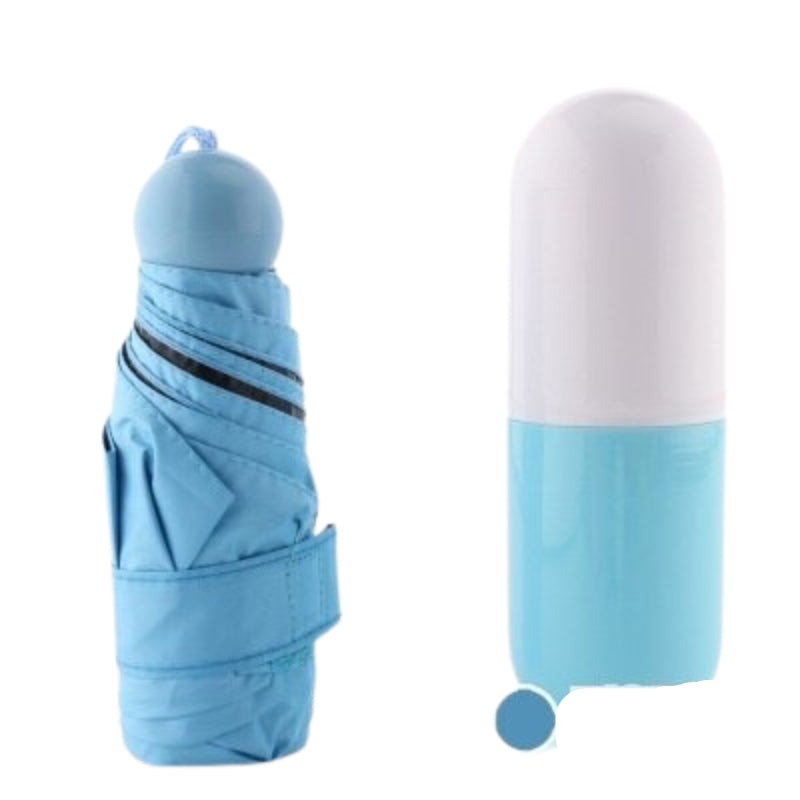 Mini Folding Capsule Travel Umbrella