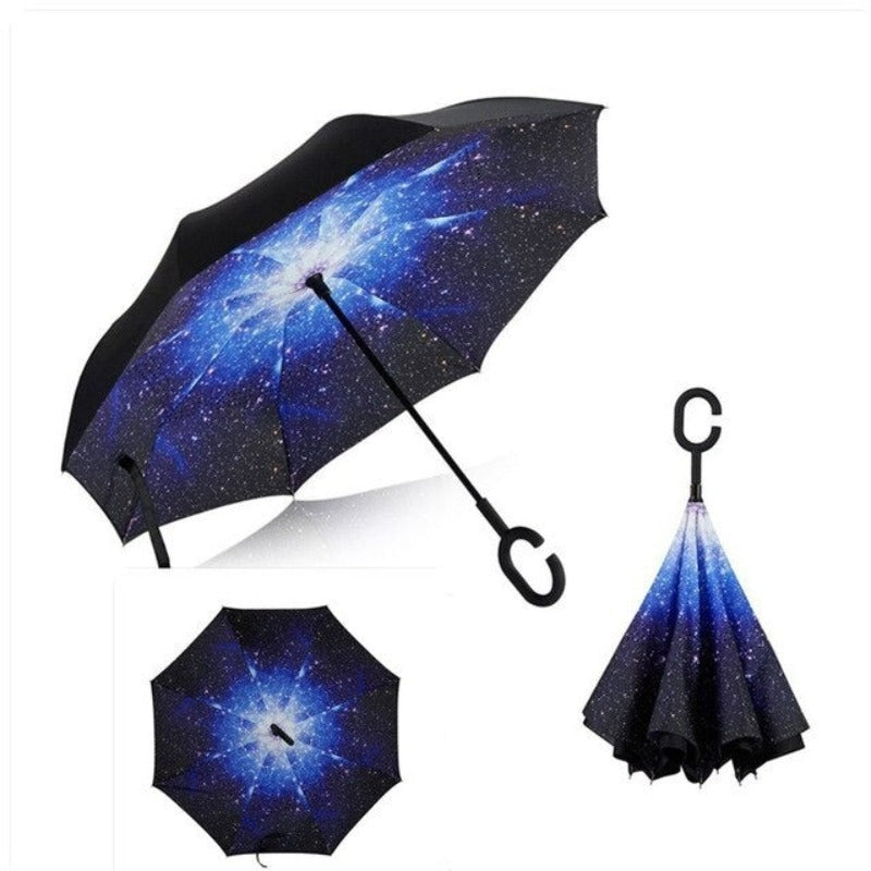 Reverse Umbrella Inverted Anti UV Umbrella For Men