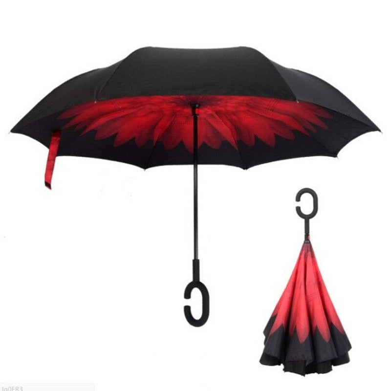 Reverse Umbrella Inverted Anti UV Umbrella For Men