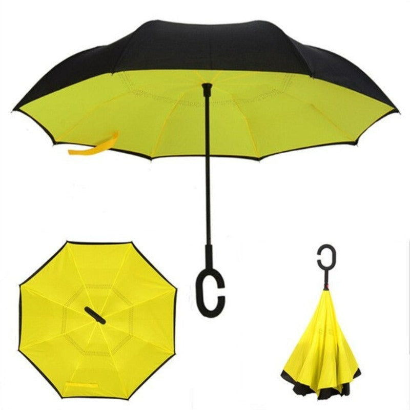 Reverse Umbrella Inverted Anti UV Umbrella For Men