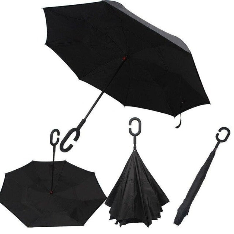 Reverse Umbrella Inverted Anti UV Umbrella For Men