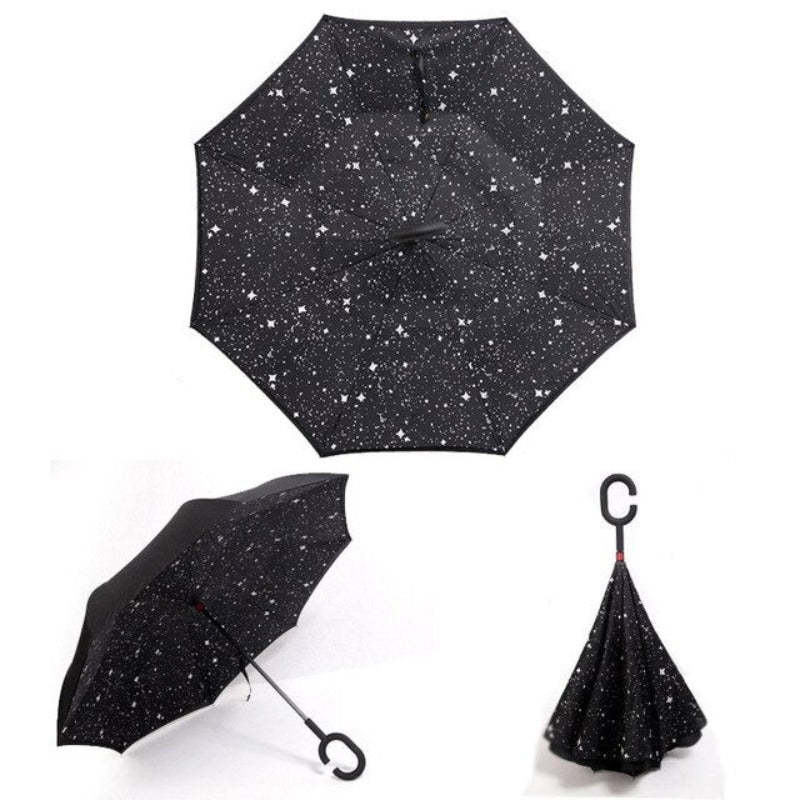Reverse Umbrella Inverted Anti UV Umbrella For Men