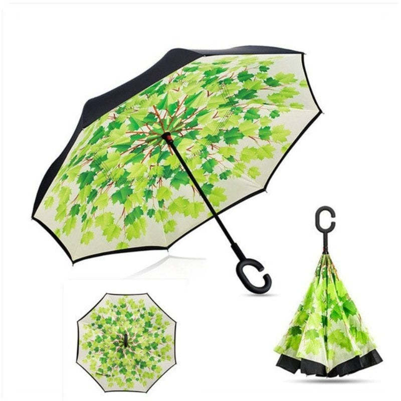 Reverse Umbrella Inverted Anti UV Umbrella For Men
