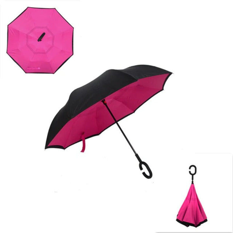 Reverse Umbrella Inverted Anti UV Umbrella For Men