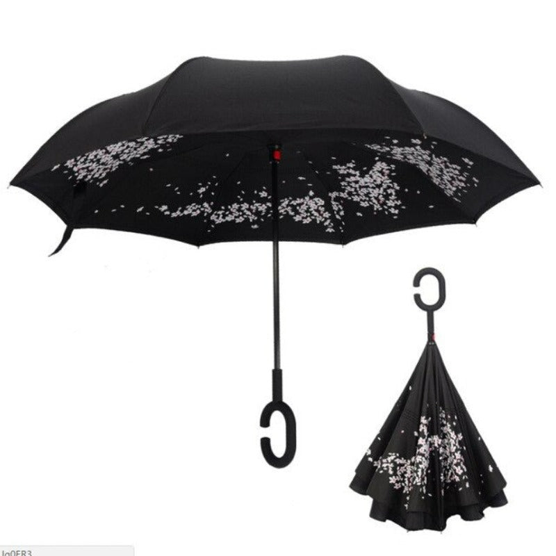Reverse Umbrella Inverted Anti UV Umbrella For Men