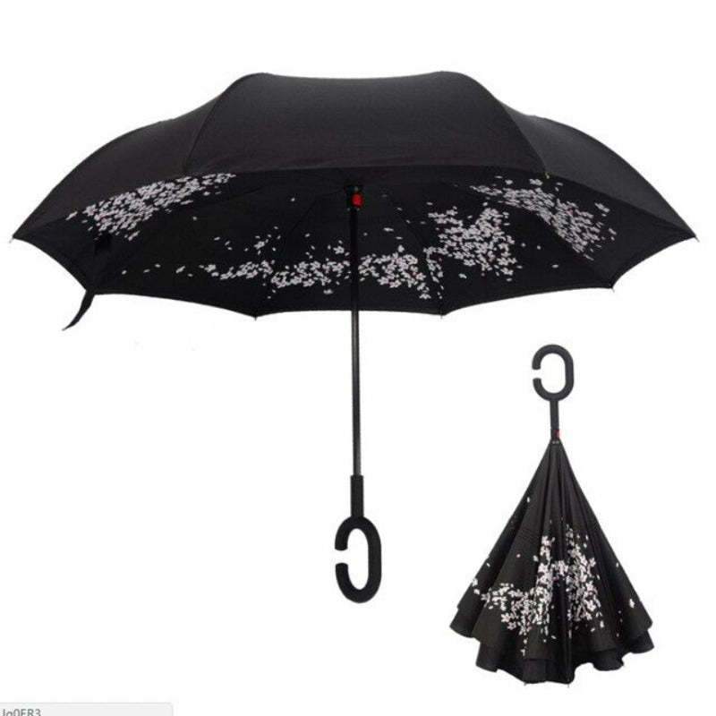 Reverse Umbrella Inverted Anti UV Umbrella For Men