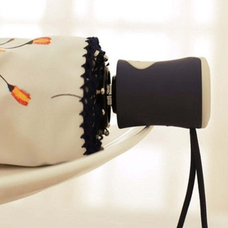 Beautiful Flower 3 Folding Automatic Umbrella For Women