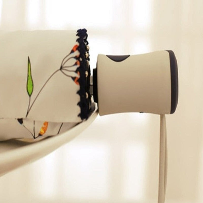 Beautiful Flower 3 Folding Automatic Umbrella For Women