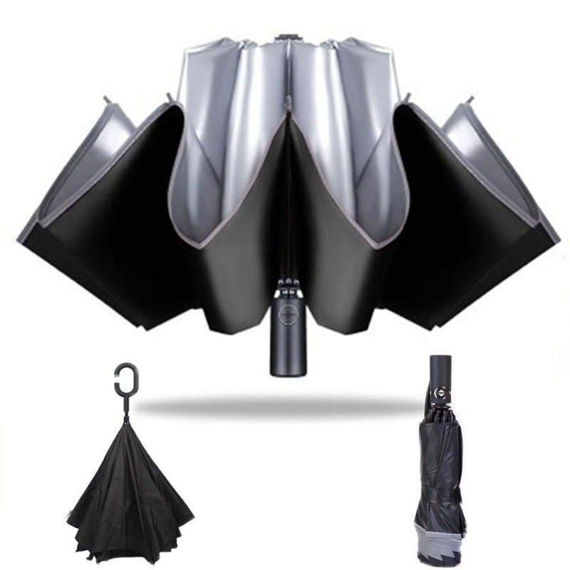 Windproof Reverse Anti-UV Automatic Umbrella