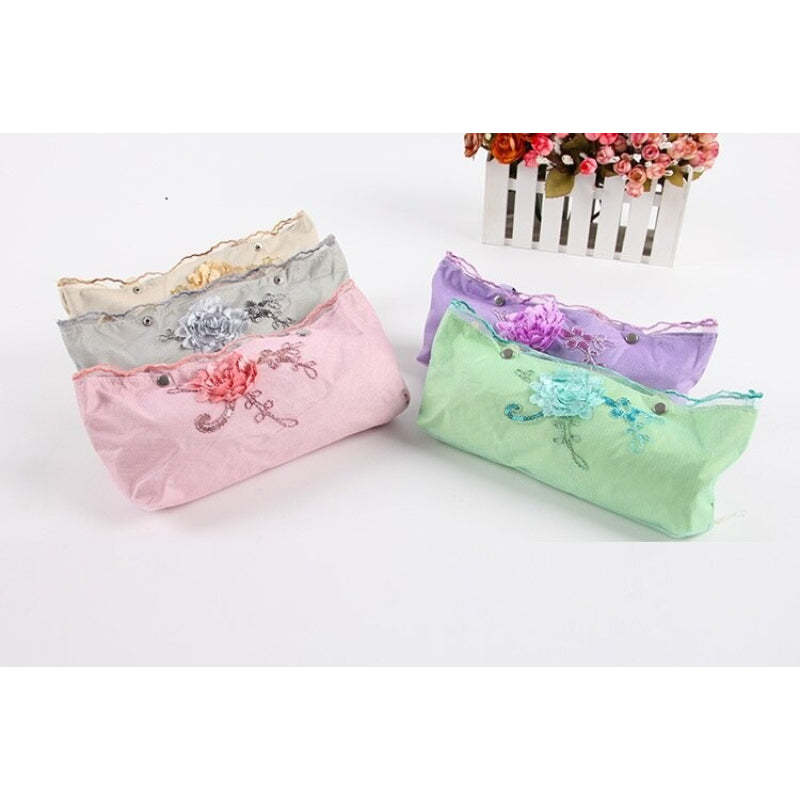 Women's Sun Lace Folding Flower Umbrellas