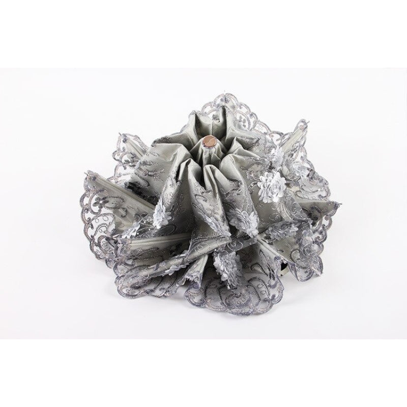 Women's Sun Lace Folding Flower Umbrellas