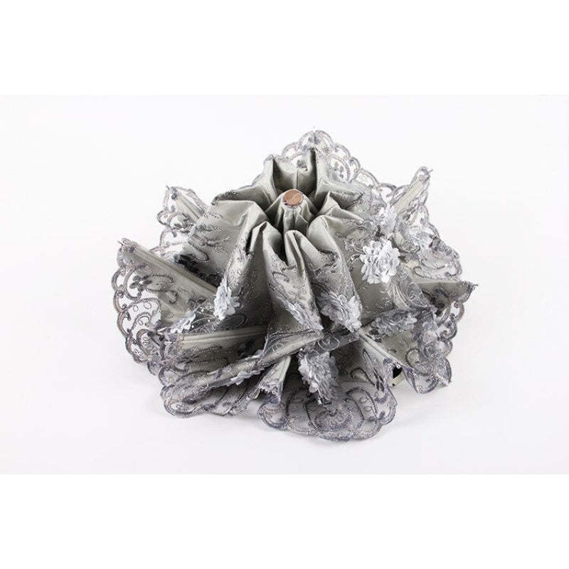 Women's Sun Lace Folding Flower Umbrellas