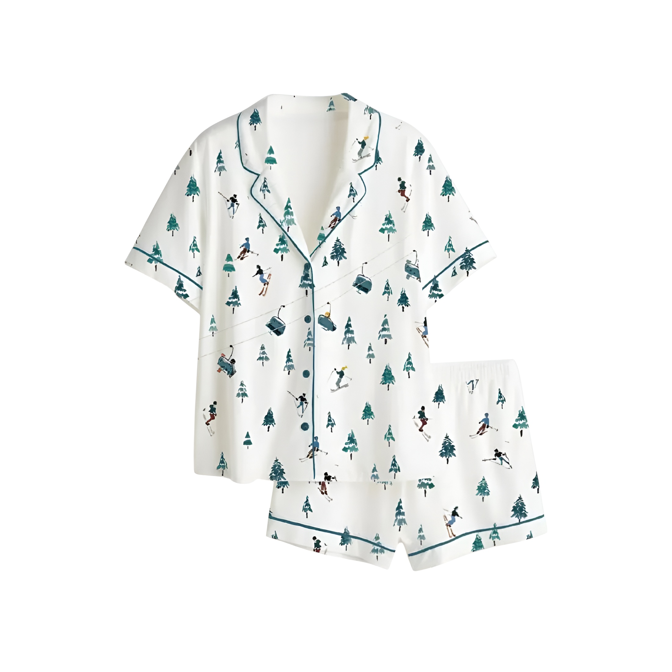 Après Inspired Mountain Theme Pajama Set