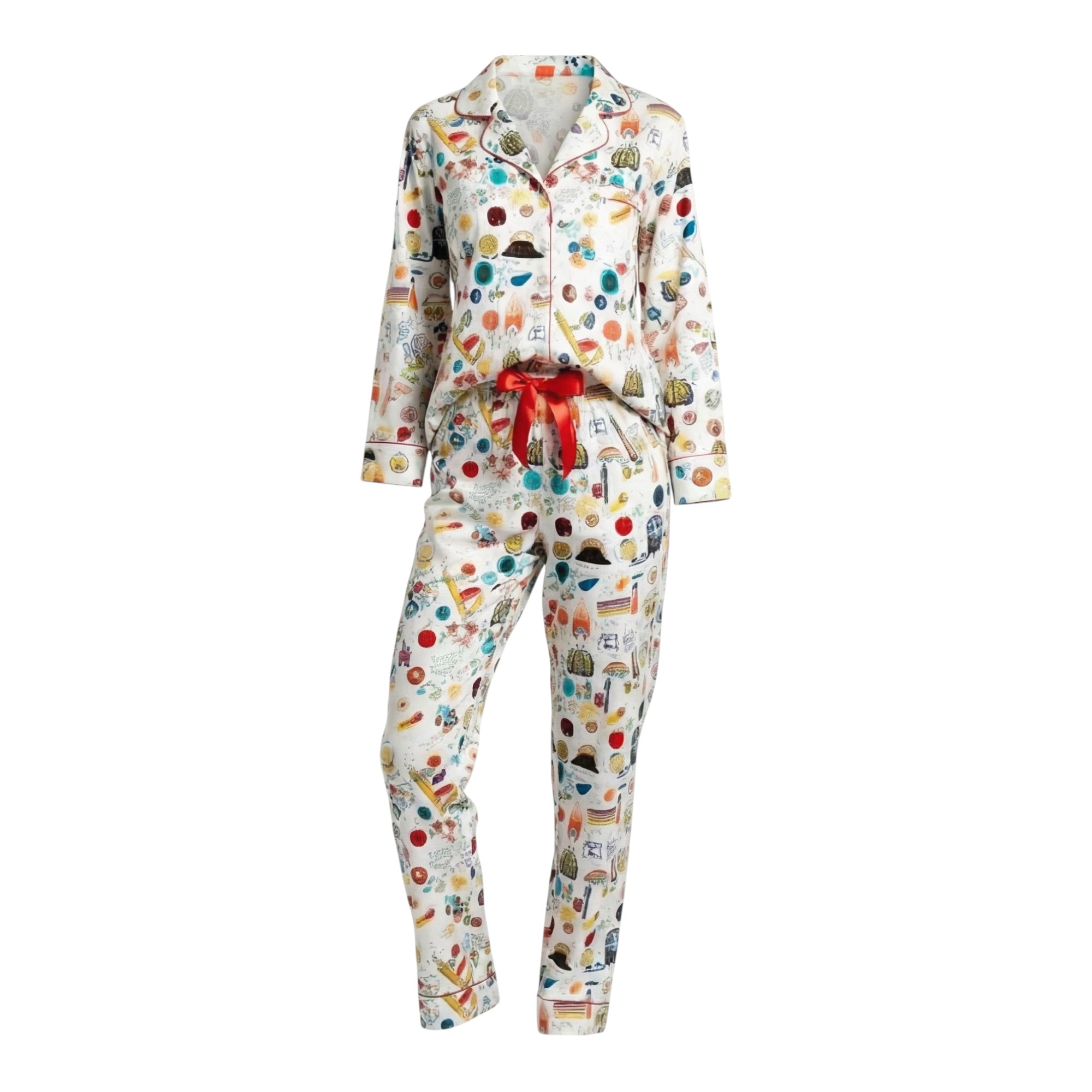 Education Inspired Pajamas With School Pattern And Iconic Designs