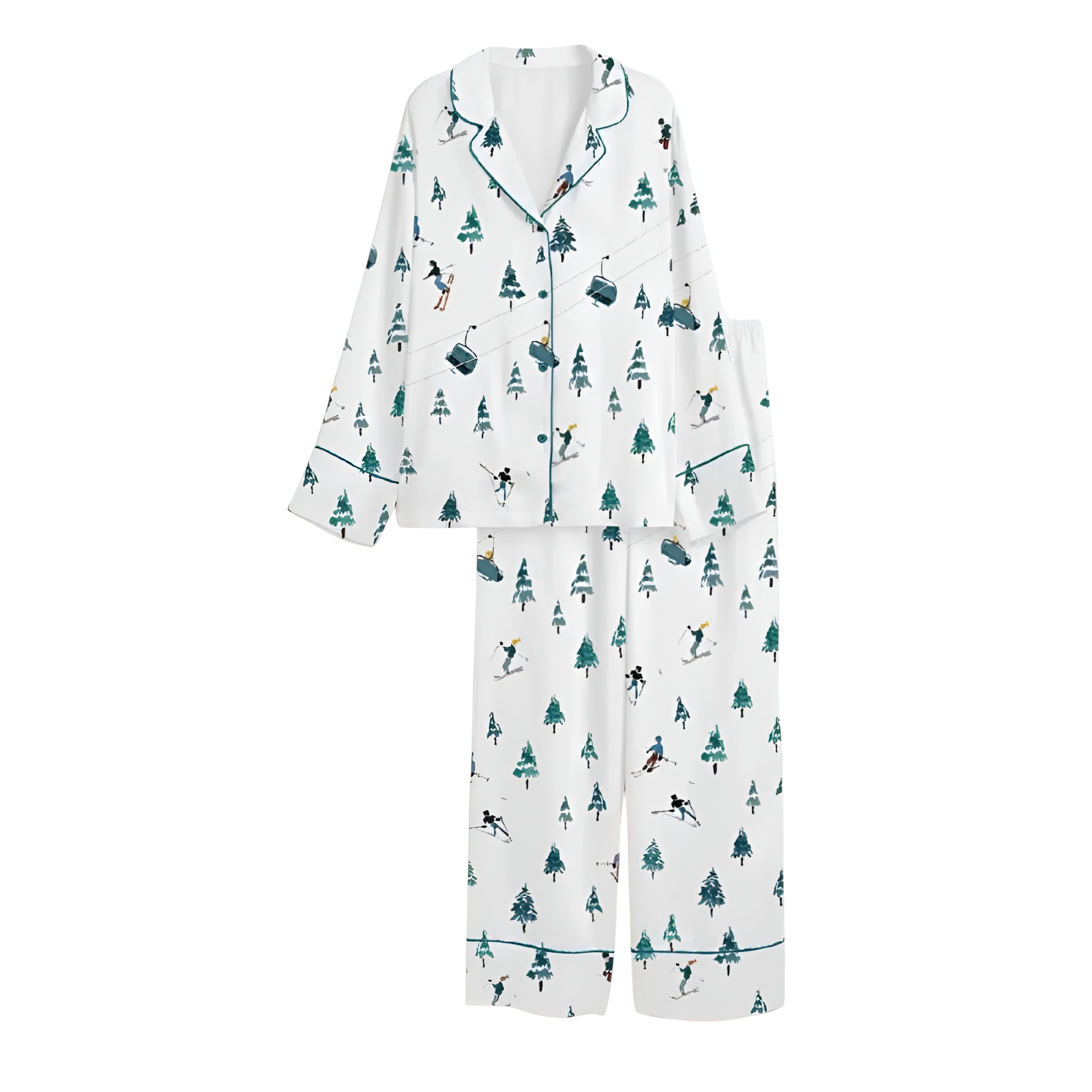 Après Inspired Mountain Theme Pajama Set