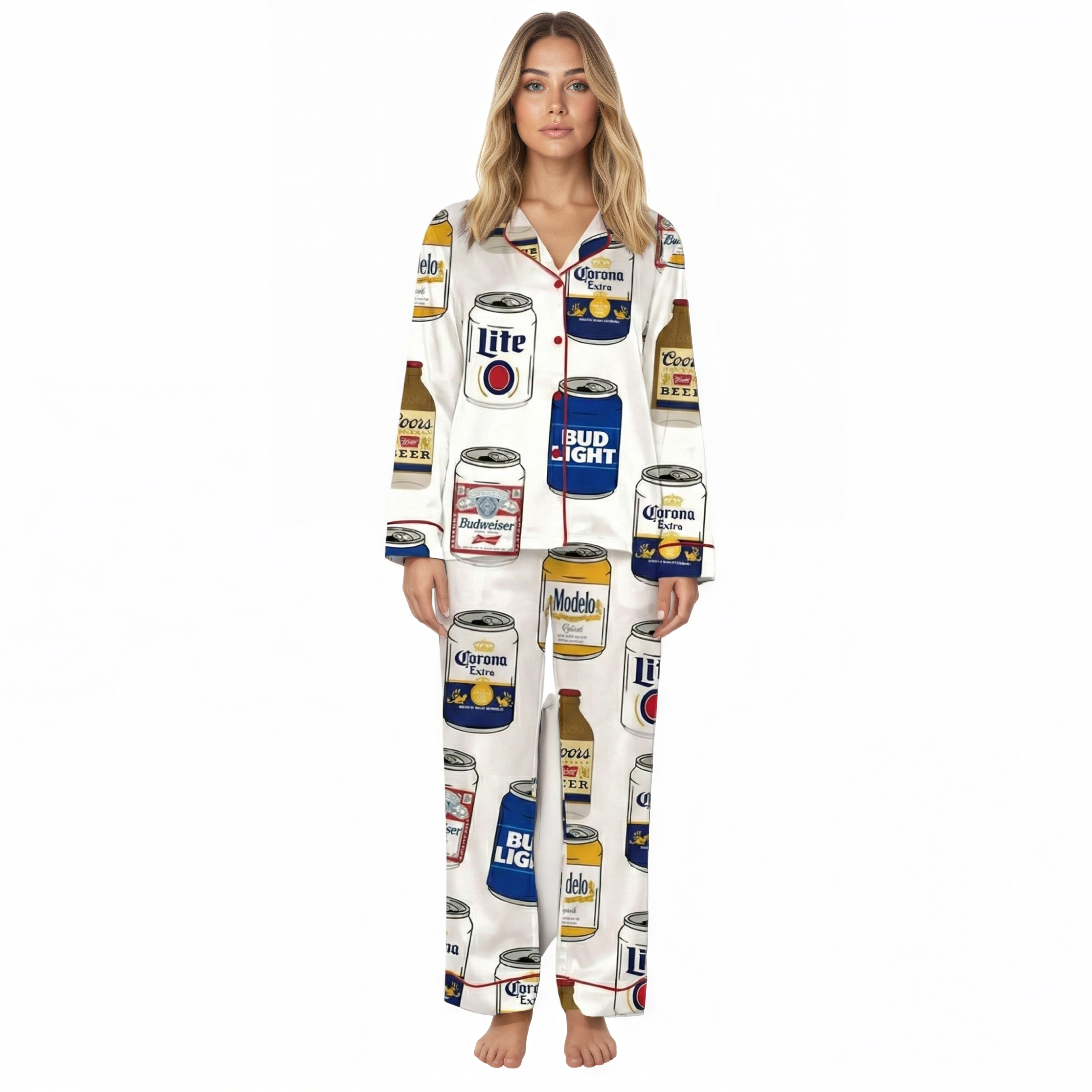 Can Design Pajama Set For Fun Nights