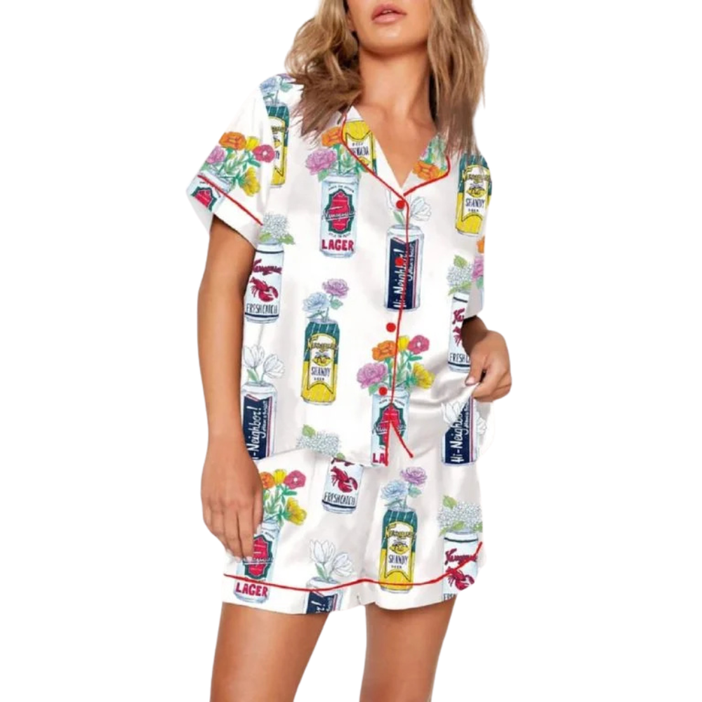 Rhode Island Art Print Pajama Set