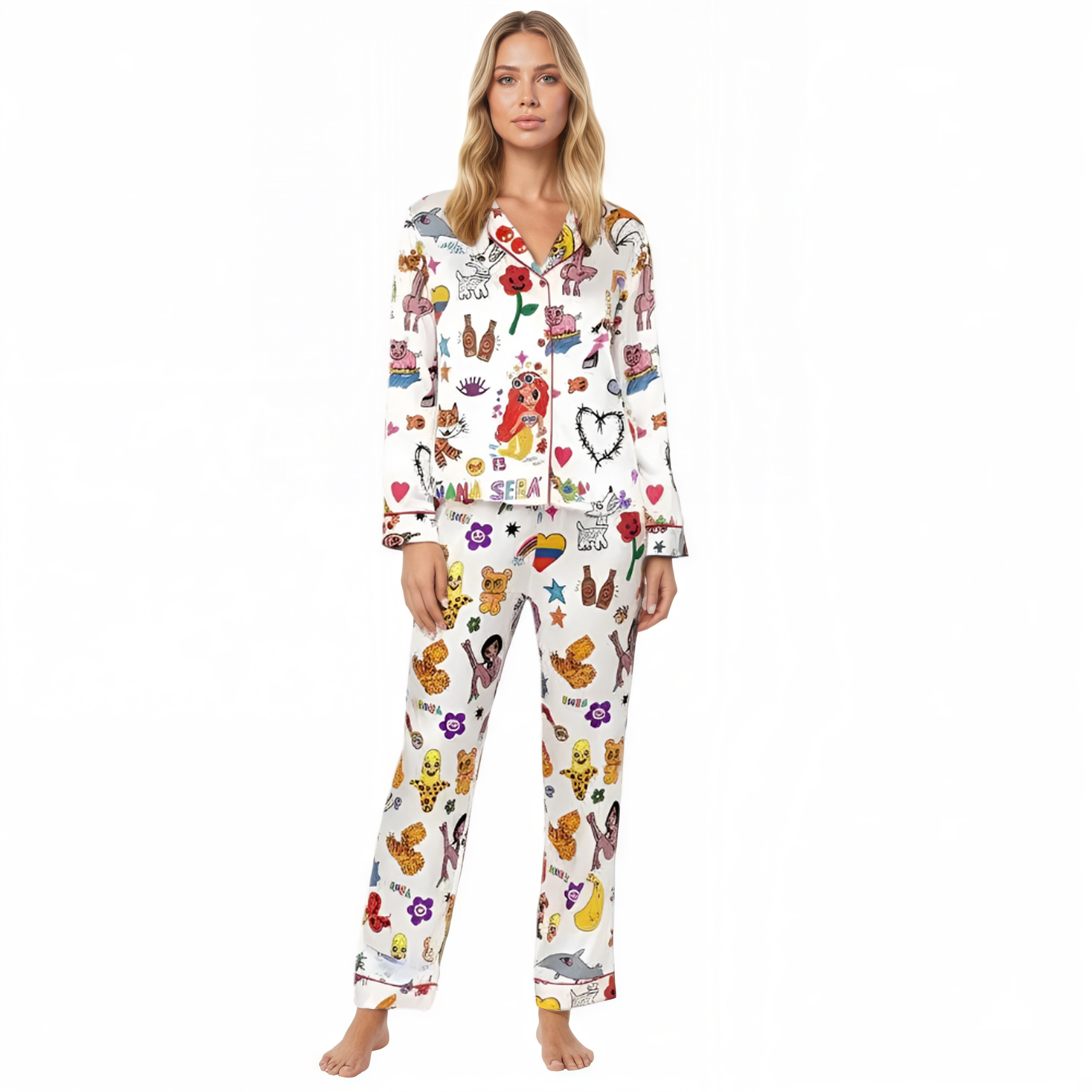 Manana Sera Bonito Themed Pajama Set