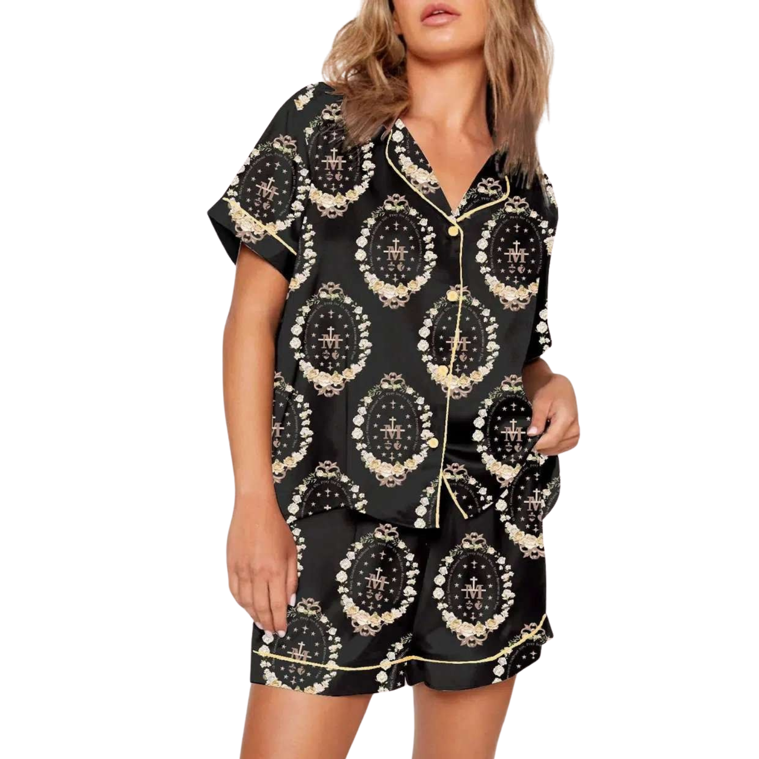 Marian Faith Themed Pajama Set