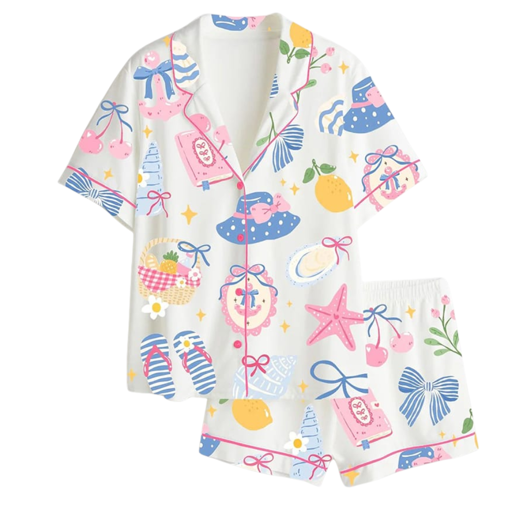 [Copy]Clover Insect St Patrick Art Print Pajama Set