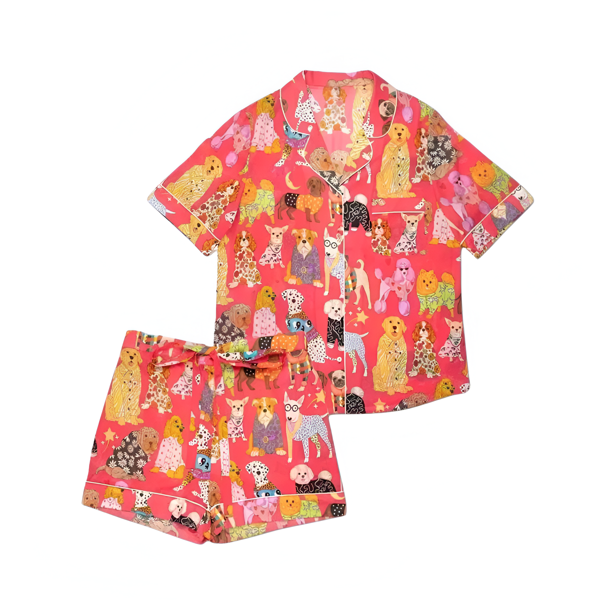 Dog Lover Pajama Set for Women