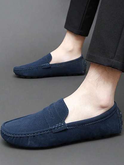 Casual Faux Suede Flat Shoes