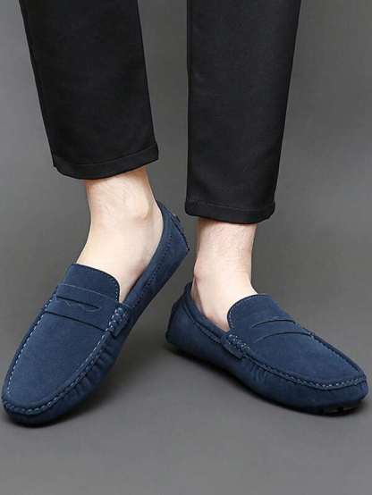 Casual Faux Suede Flat Shoes