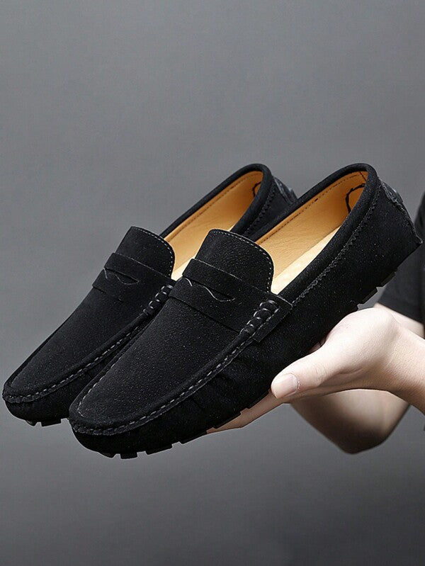 Casual Faux Suede Flat Shoes