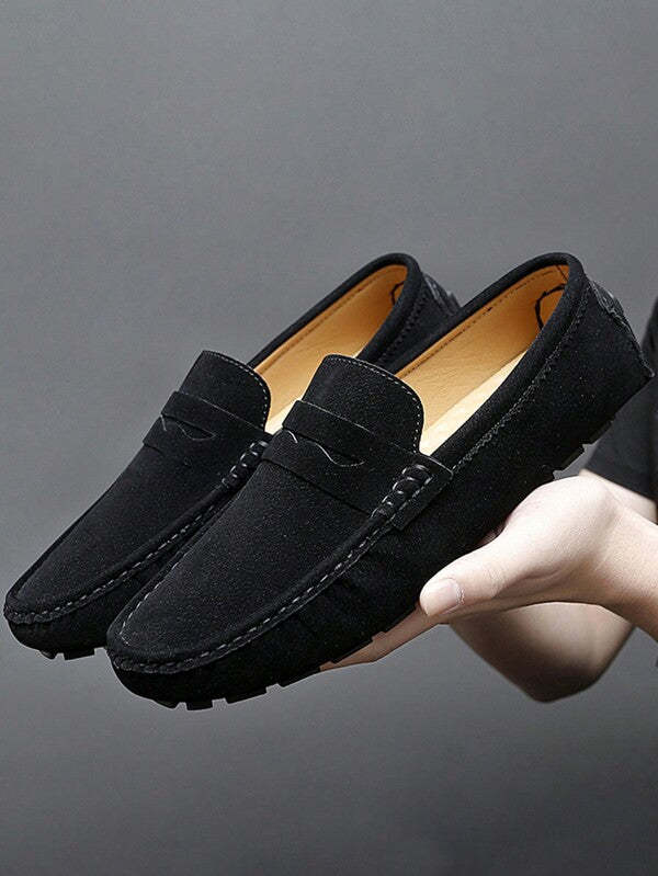 Casual Faux Suede Flat Shoes