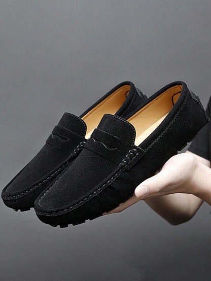 Casual Faux Suede Flat Shoes