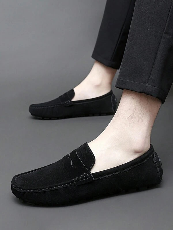 Casual Faux Suede Flat Shoes