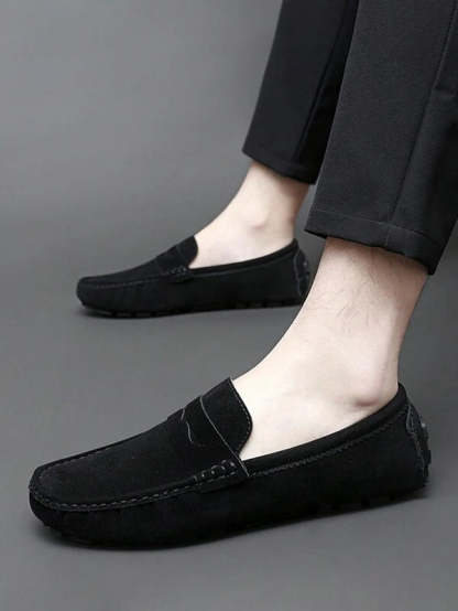 Casual Faux Suede Flat Shoes