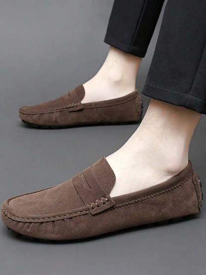 Casual Faux Suede Flat Shoes
