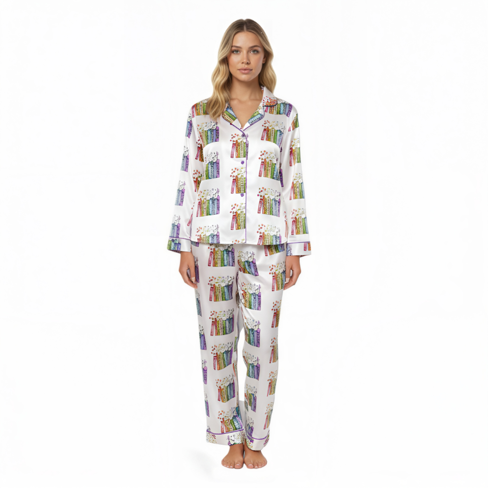 Equal Rights Graphic Printed Pajama Set 