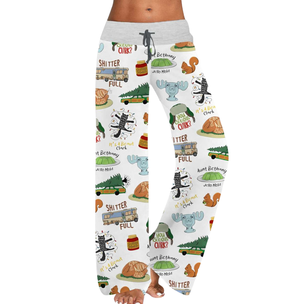 Its A Beaut Clark Vacation Printed Pants