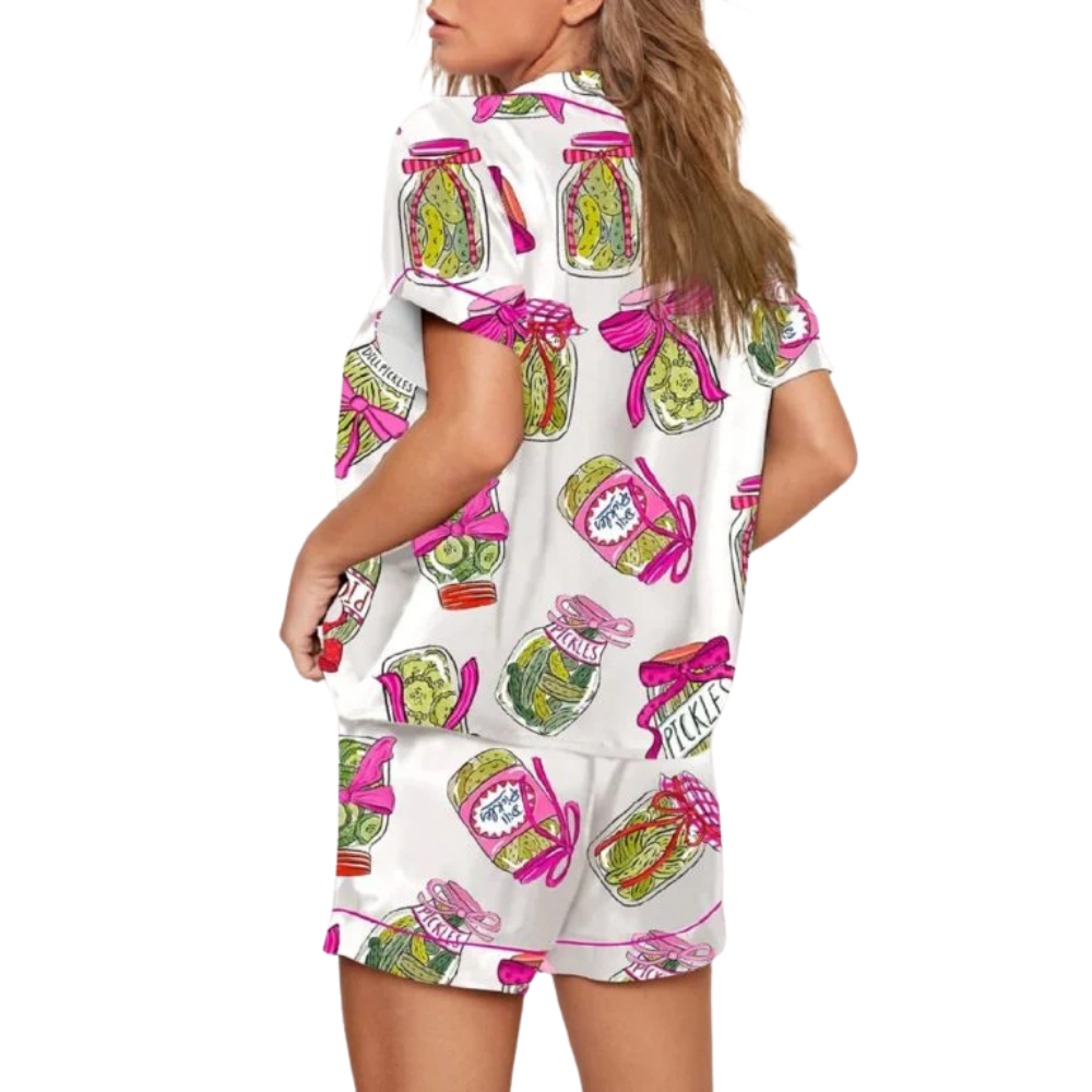 Pickle And Bow Printed Pajama Set