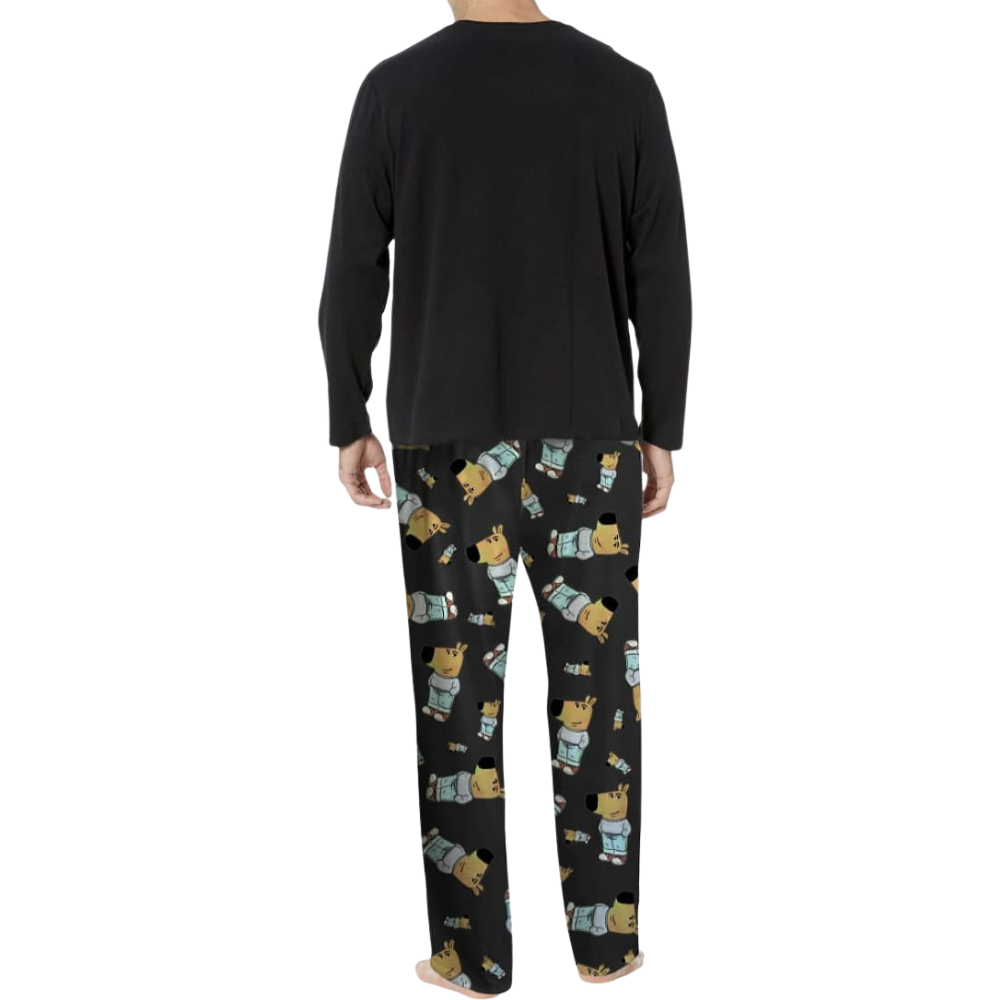 I Am Just A Chill Guy Prined Casual Pajama Set