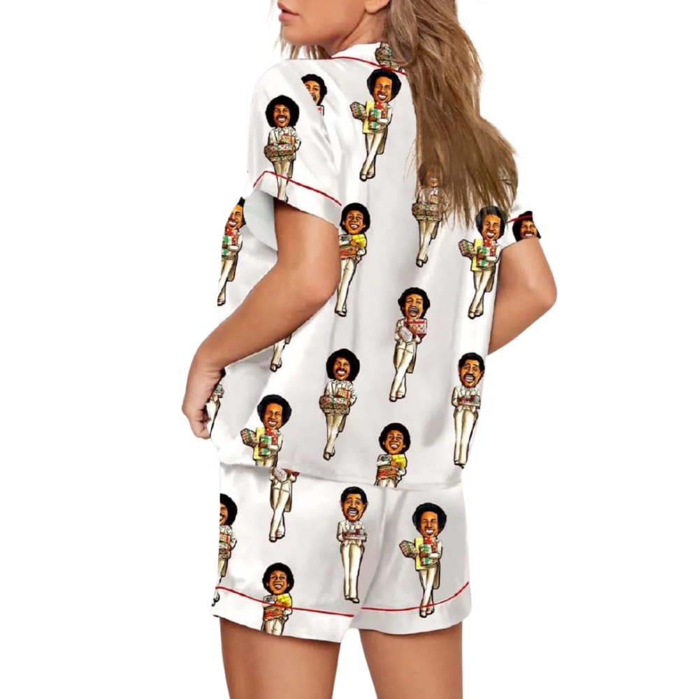 In My Mind Printed Family Funny Christmas Pajama Set