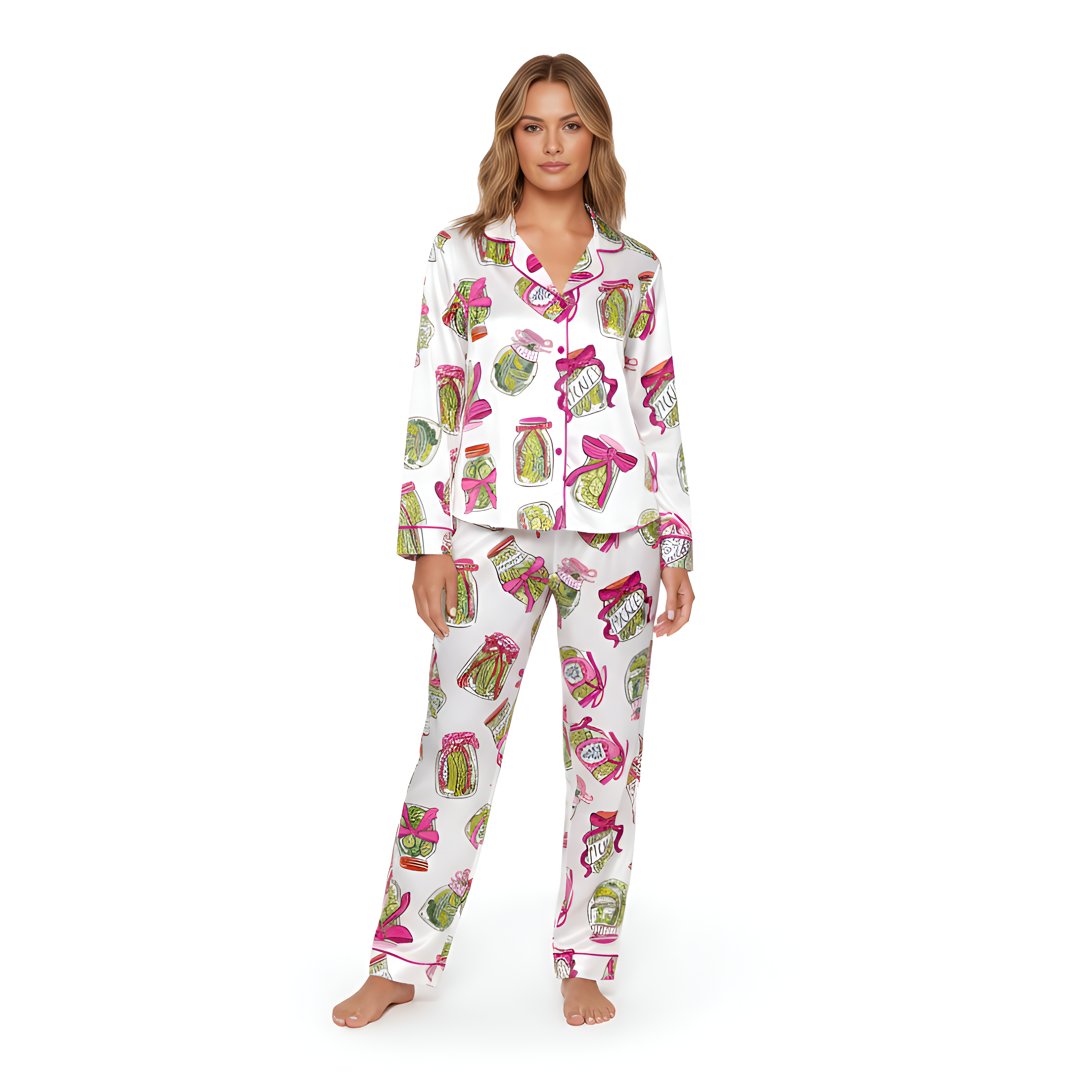 Pickle And Bow Printed Pajama Set