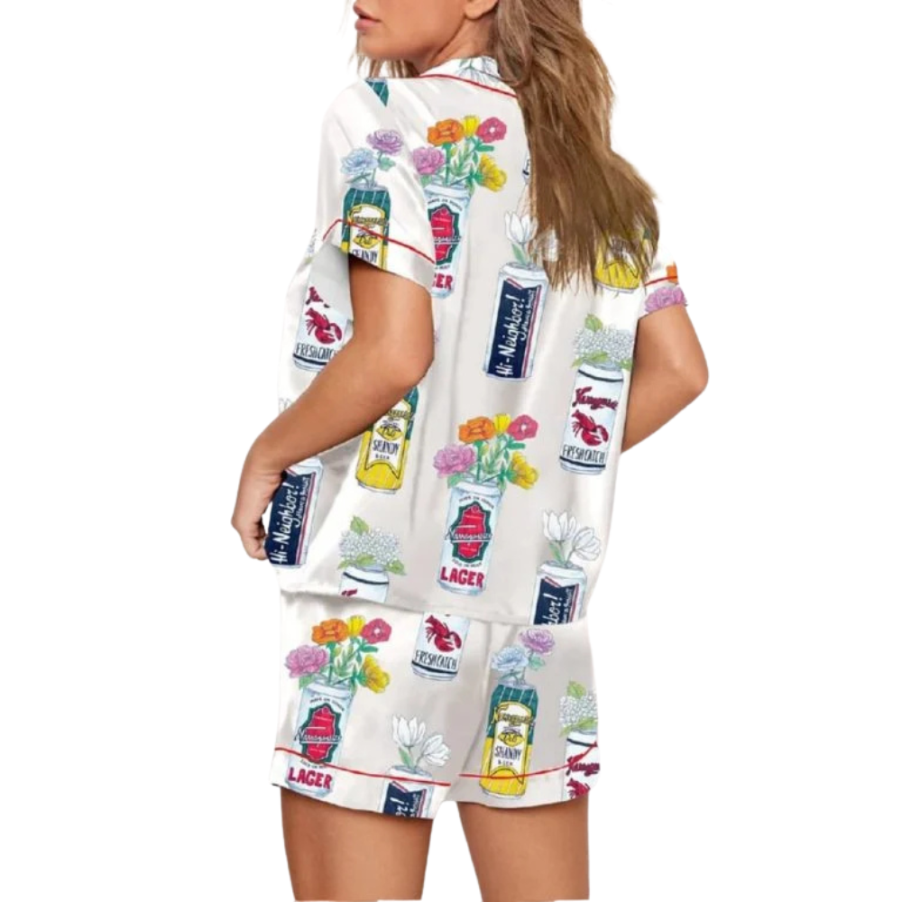 Rhode Island Art Print Pajama Set