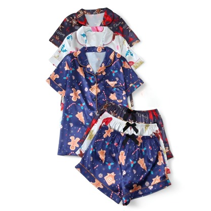 3 Pairs Christmas Pajama Sets