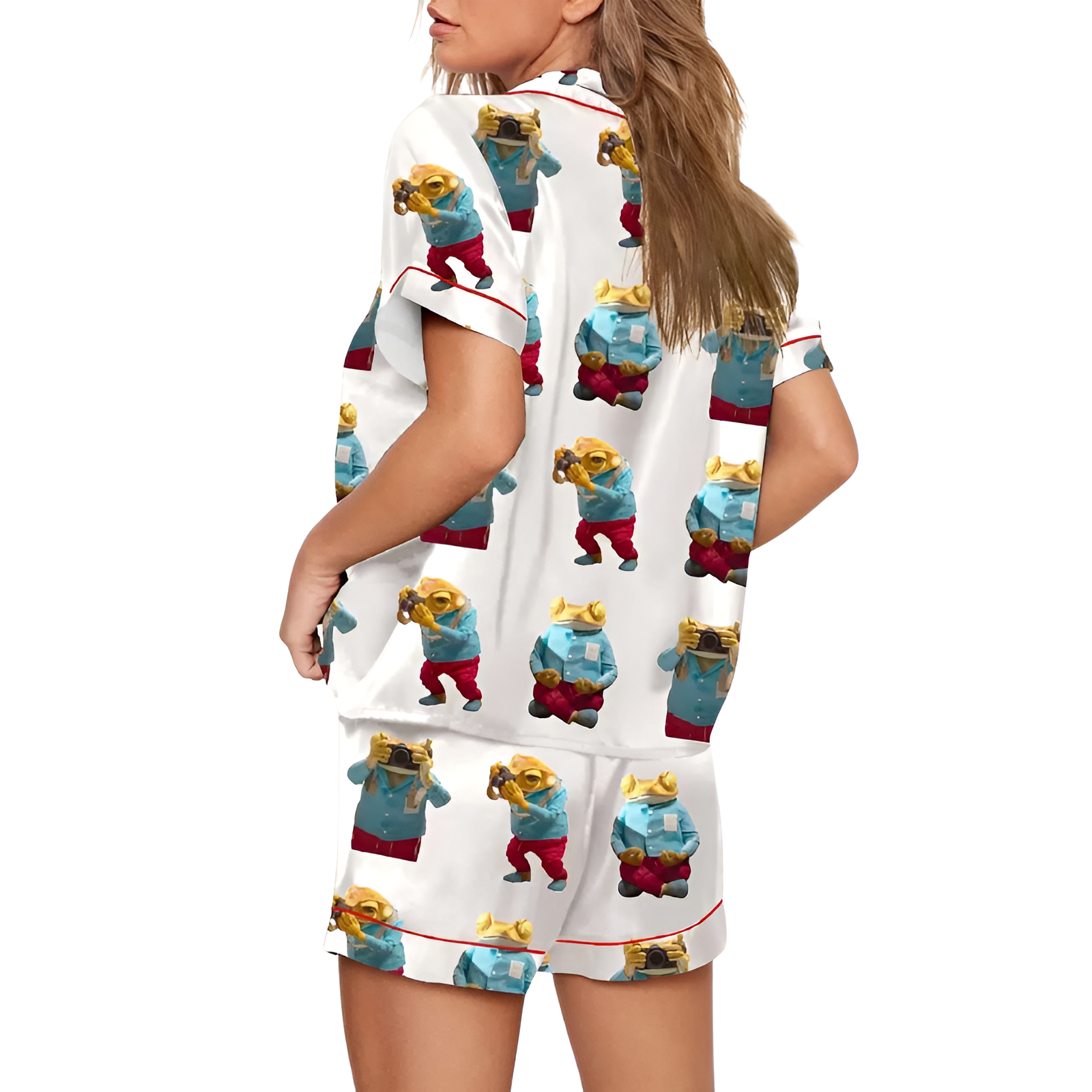 Bad Bunny Party Pajama Set