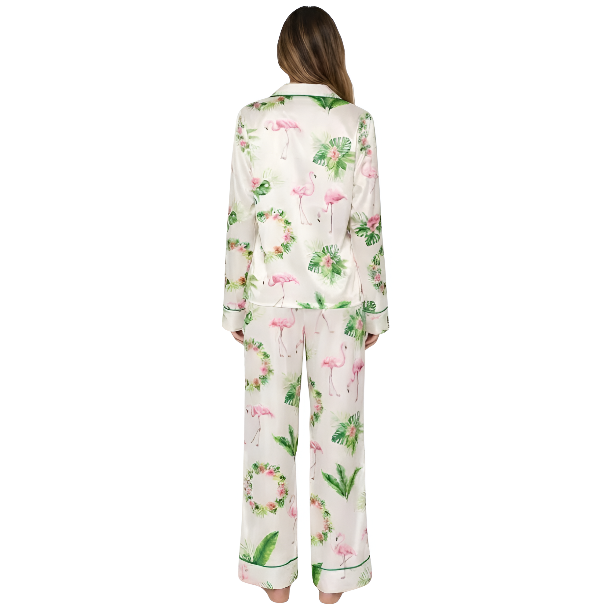 Flamingo Printed Pajama Set