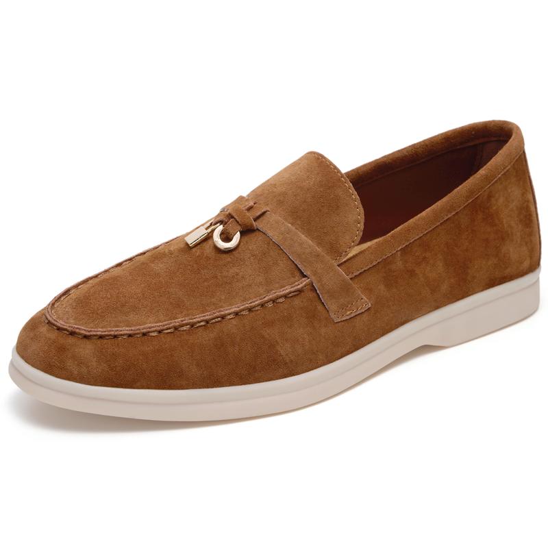 Lightweight Penny Loafers with Cushioned Insole and Non Slip Sole for Women