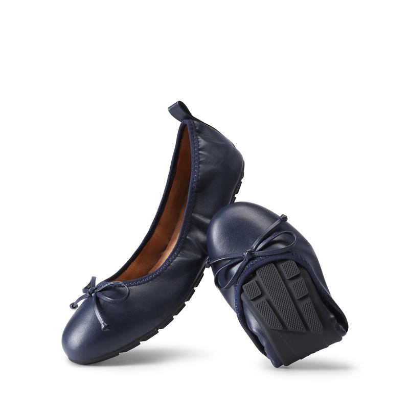 Flexible Foldable Ballet Flats with Elastic Band for Travel Wear