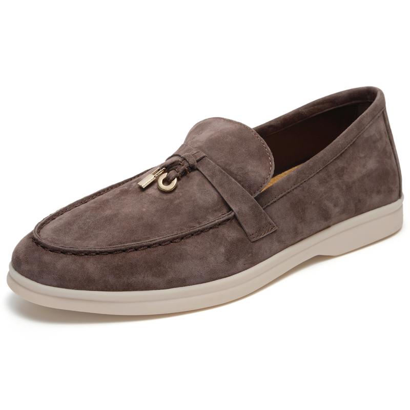 Lightweight Penny Loafers with Cushioned Insole and Non Slip Sole for Women