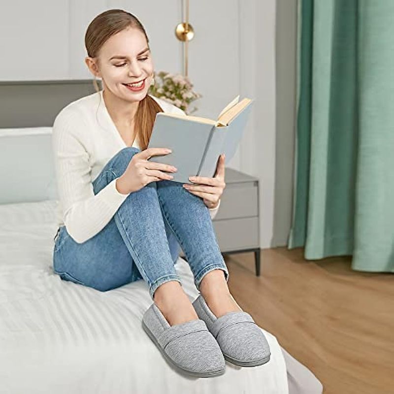 Classic Design Memory Foam Loafer Slippers